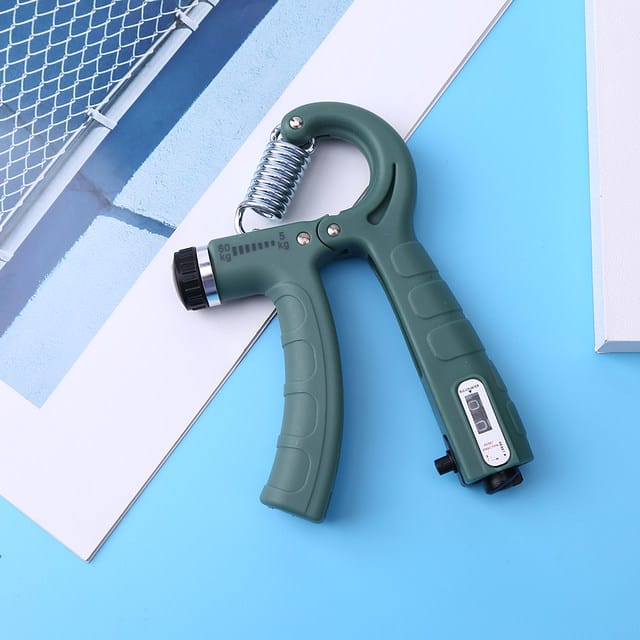 Automatic Counter Hand Gripper – Adjustable Hand Strengthener & Finger Exerciser for Fitness, Rehab & Muscle Building