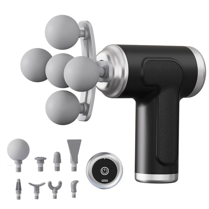 💆‍♀️ 5 Ball Facial Gun Massager 9-in-1 – Salon Quality Skincare at Home