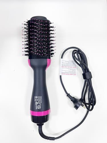 One Step Hot Air Brush | Hair Dryer, Straightener & Volumizer | Salon-Style Hair at Home