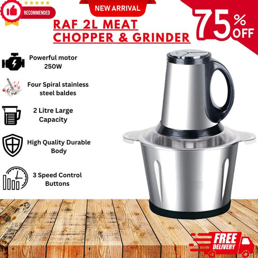 Electric Chopper Meat Blender | Multi-Purpose Food Processor | Fast, Efficient & Compact Kitchen Helper