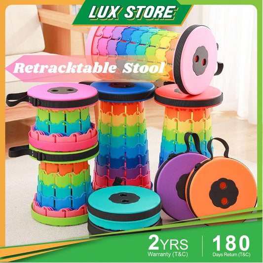 Telescopic Lightweight Stool | Portable Foldable Chair | Camping, Hiking, Travel & Outdoor Stool