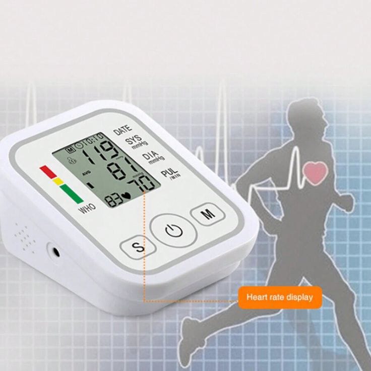 Digital Blood Pressure Monitor | Automatic BP Monitor for Home & Travel | Fast, Accurate & Easy-to-Use
