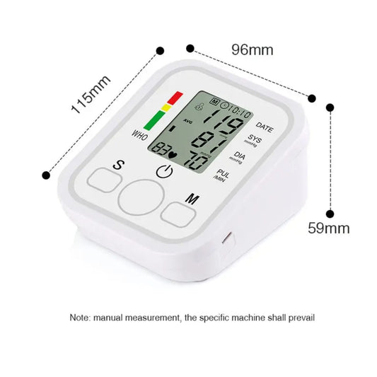 Digital Blood Pressure Monitor | Automatic BP Monitor for Home & Travel | Fast, Accurate & Easy-to-Use