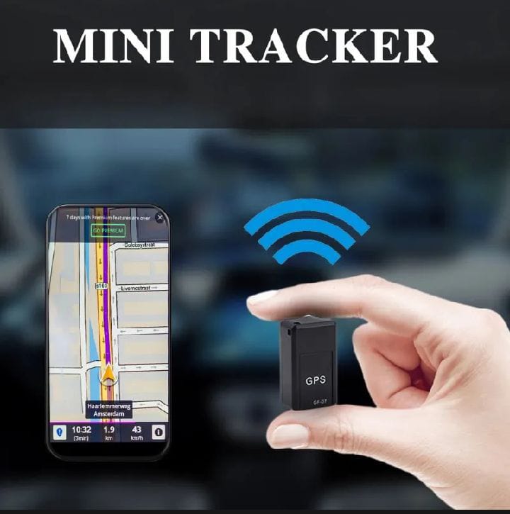 Mini Magnetic GPS Tracker GF-07 – Universal Car & Motorcycle Real-Time Tracking Device with Strong Magnetic Base