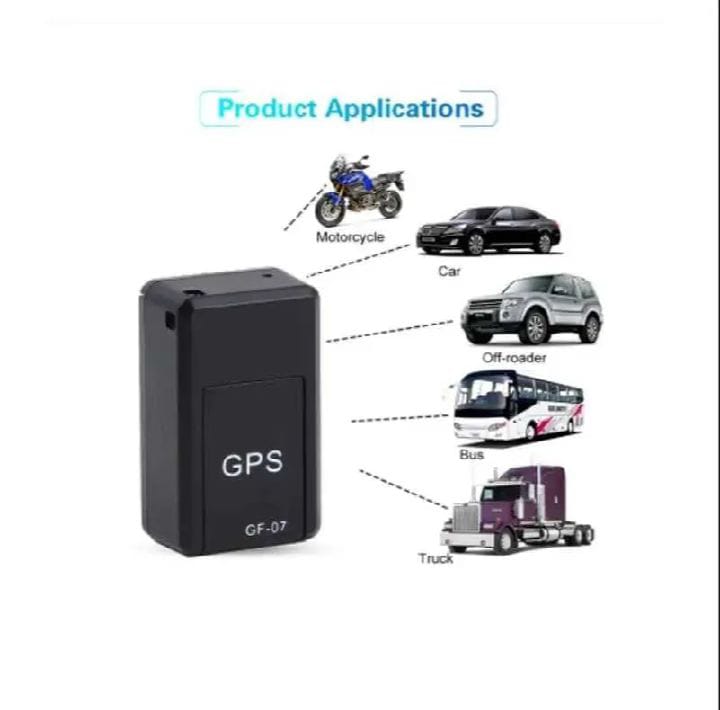 Mini Magnetic GPS Tracker GF-07 – Universal Car & Motorcycle Real-Time Tracking Device with Strong Magnetic Base