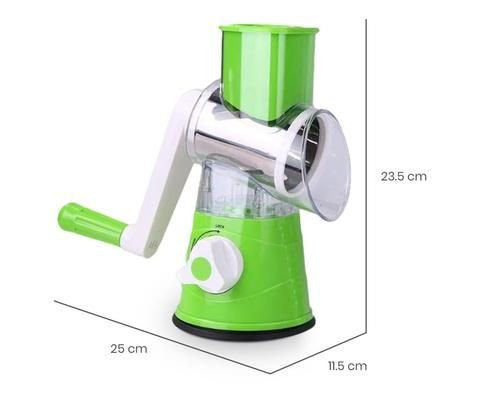 Table Top Drum Grater Big Size | High Quality Stainless Steel Vegetable, Cheese & Coconut Grater for Kitchen