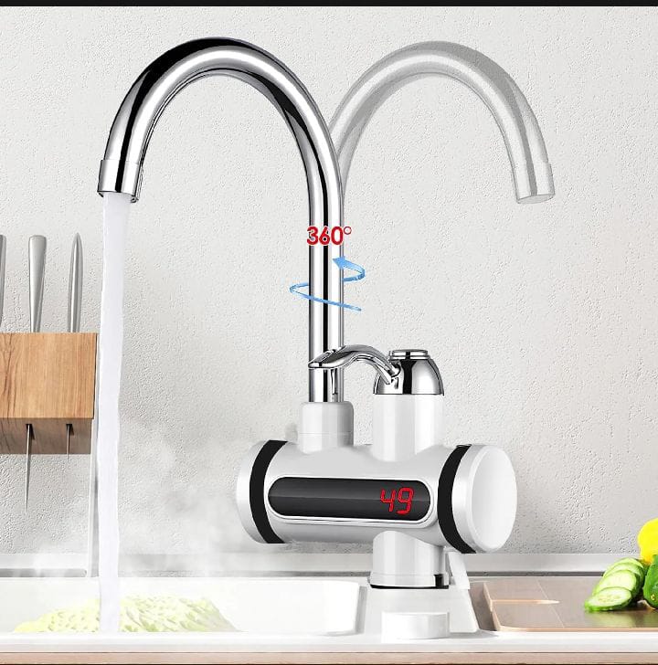 Instant Electric Hot Water Tap 220V | Fast Heating Faucet for Kitchen & Bathroom