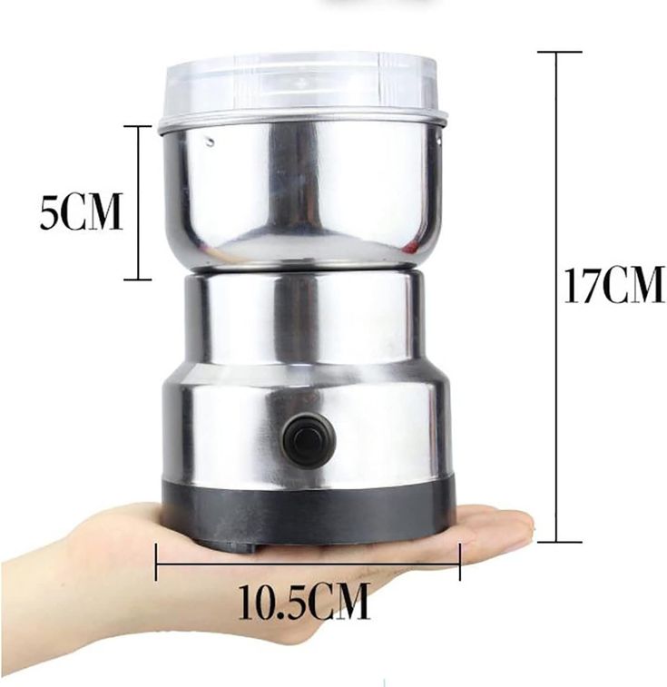 “300W RAF Electric Coffee & Masala Grinder – Stainless Steel, Multi-Purpose Spice & Coffee Powder Maker”